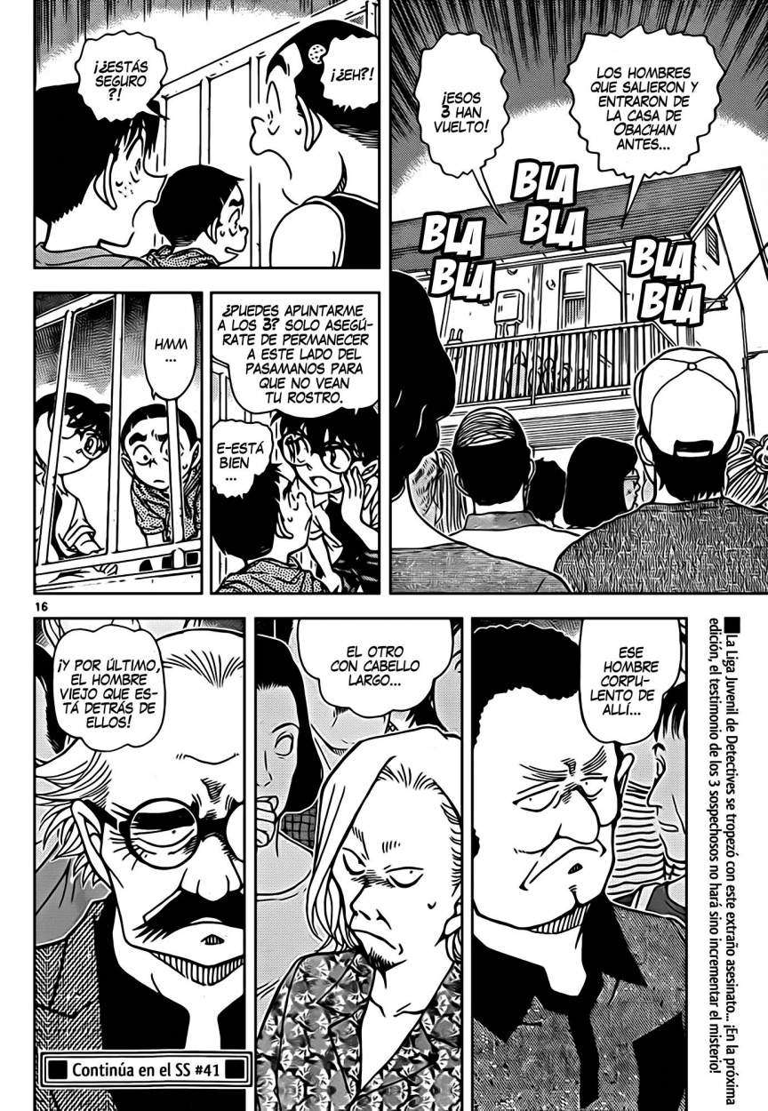 Detective Conan Capitulo 906: La señora amable página 17