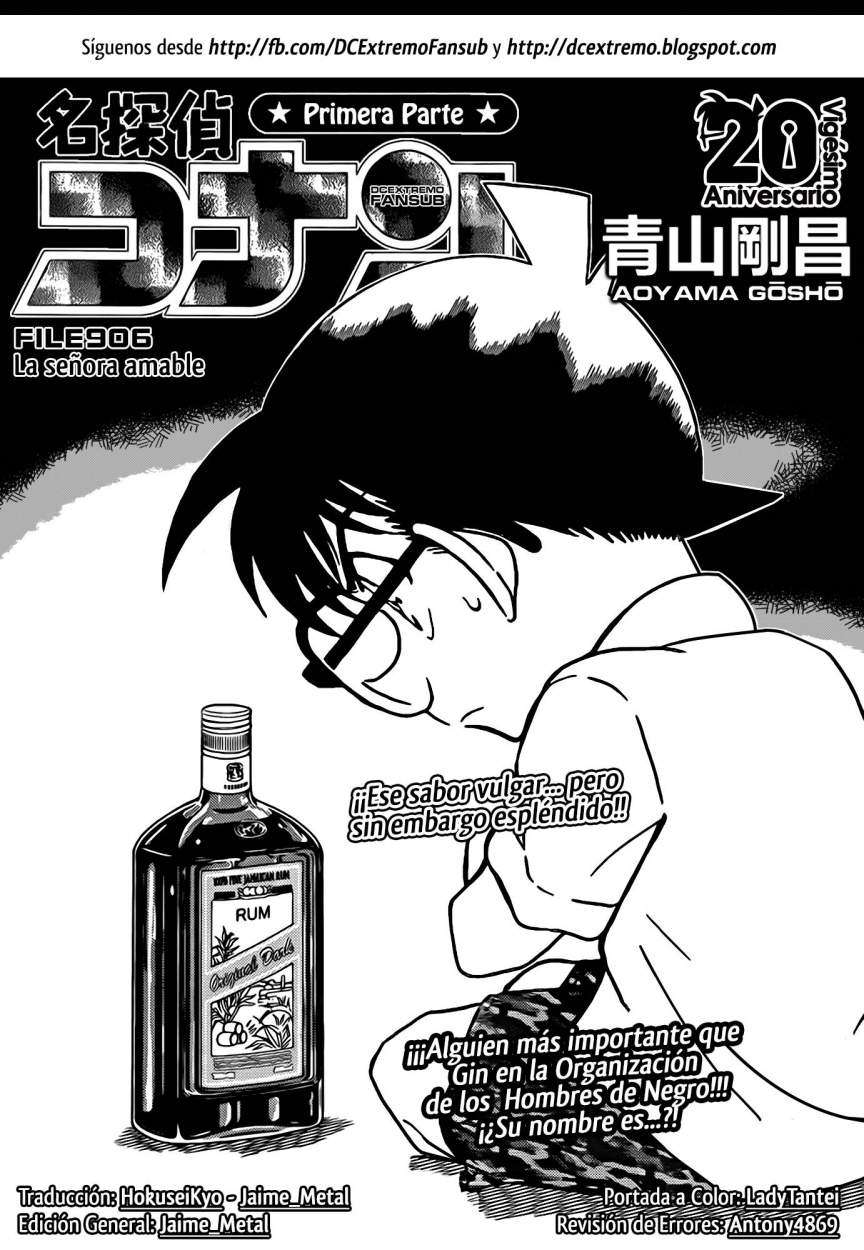 Detective Conan Capitulo 906: La señora amable página 2