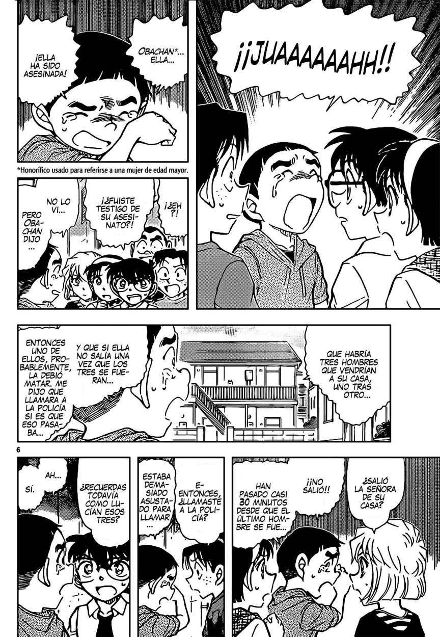 Detective Conan Capitulo 906: La señora amable página 7