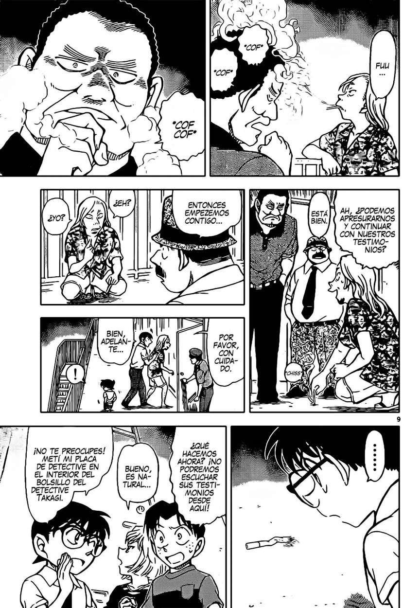 Detective Conan Capitulo 907: Dudosos testimonios página 10
