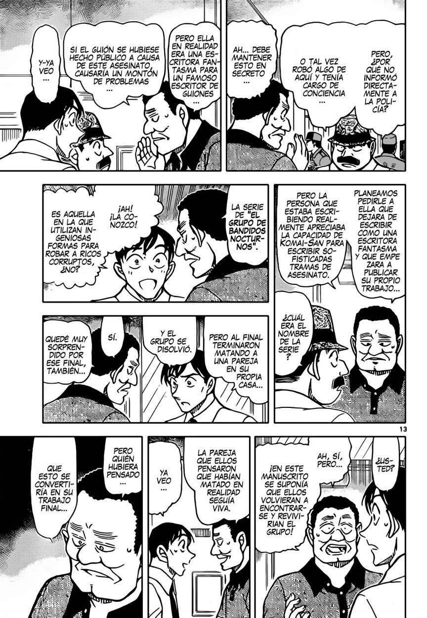 Detective Conan Capitulo 907: Dudosos testimonios página 14