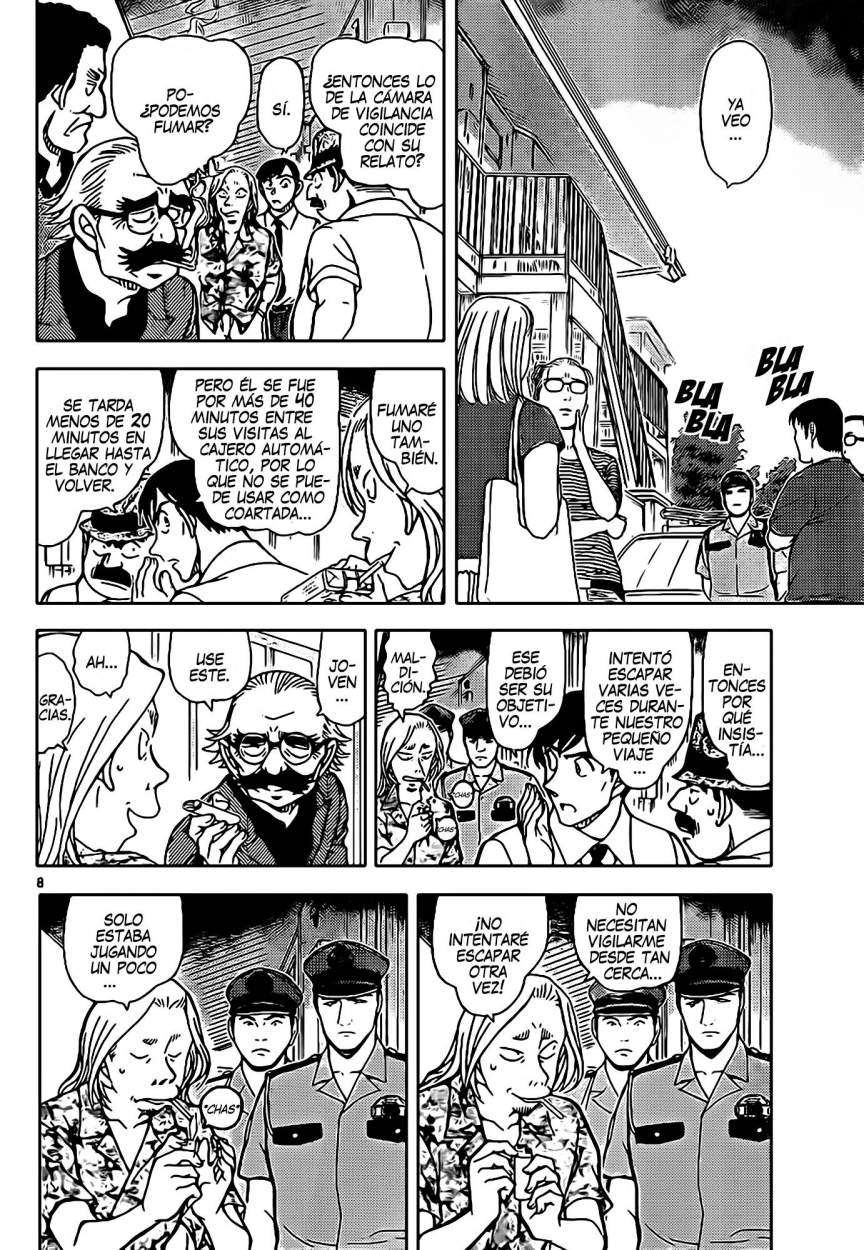 Detective Conan Capitulo 907: Dudosos testimonios página 9