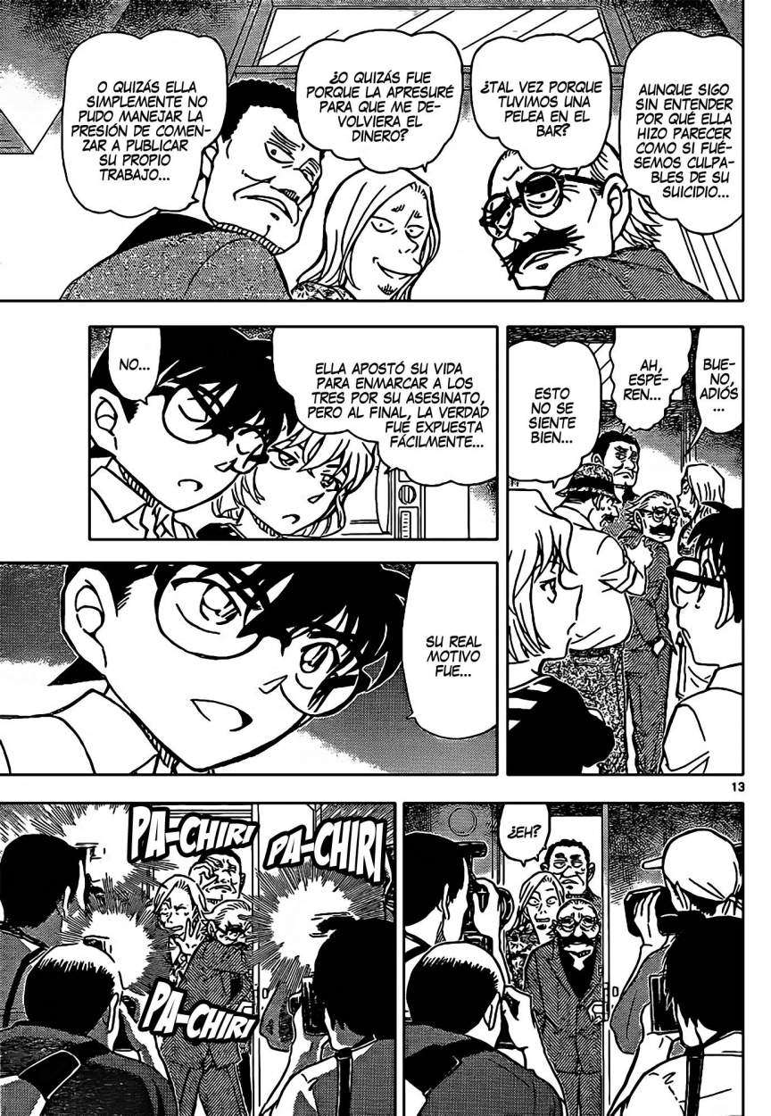 Detective Conan Capitulo 908: Apostando la vida... página 14