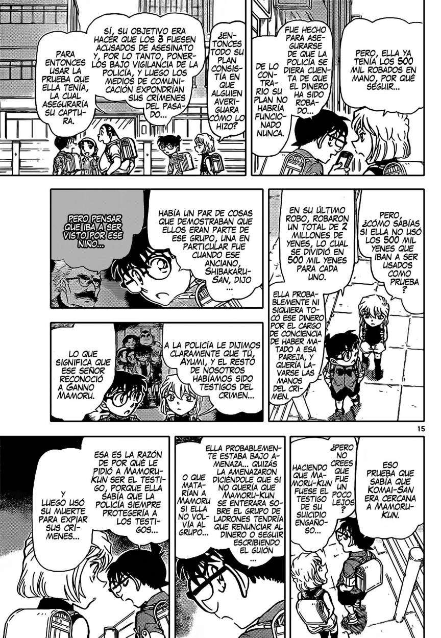 Detective Conan Capitulo 908: Apostando la vida... página 16