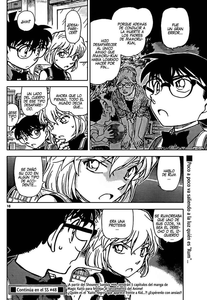 Detective Conan Capitulo 908: Apostando la vida... página 17
