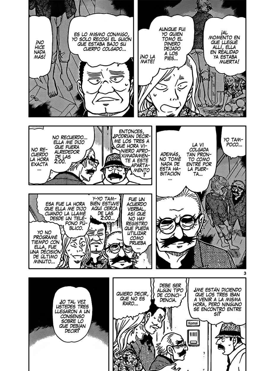 Detective Conan Capitulo 908: Apostando la vida... página 4