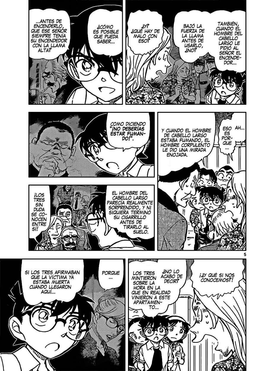 Detective Conan Capitulo 908: Apostando la vida... página 6