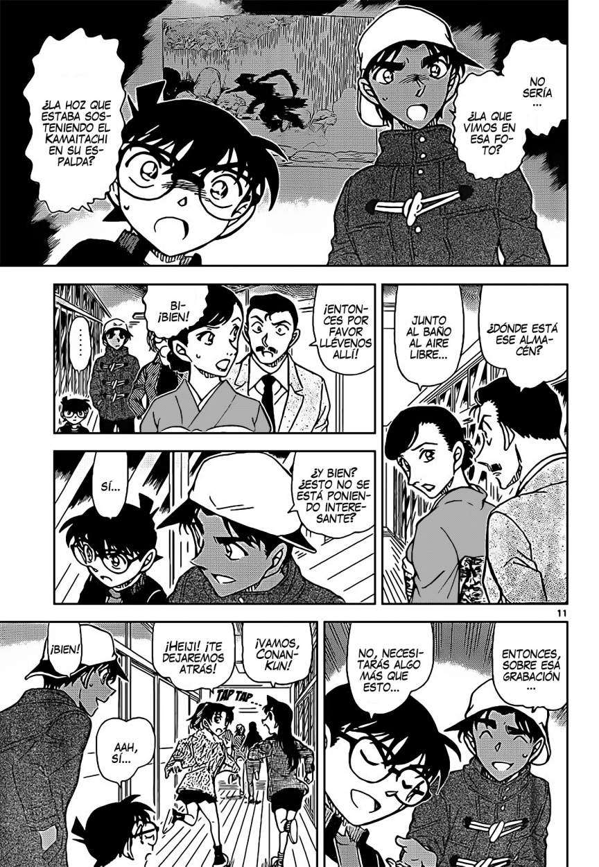 Detective Conan Capitulo 909: El Kamaitachi está llegando página 11