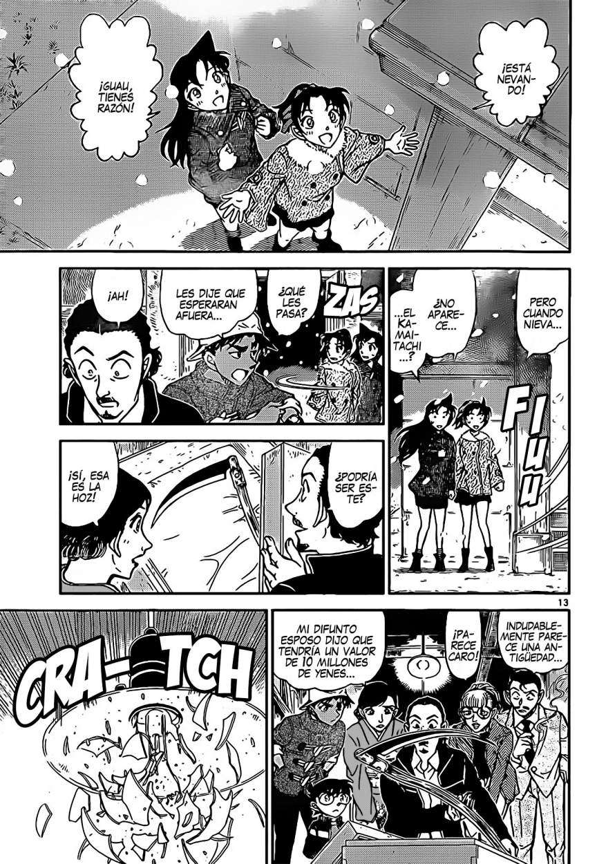 Detective Conan Capitulo 909: El Kamaitachi está llegando página 13