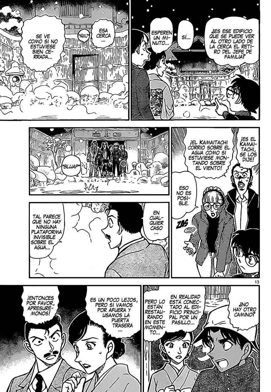 Detective Conan Capitulo 910: El asesino Kamaitachi página 14