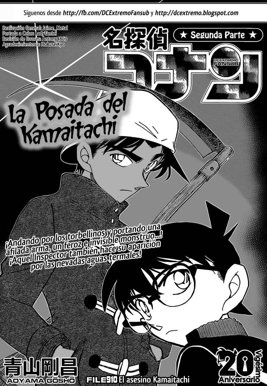Detective Conan Capitulo 910: El asesino Kamaitachi página 2