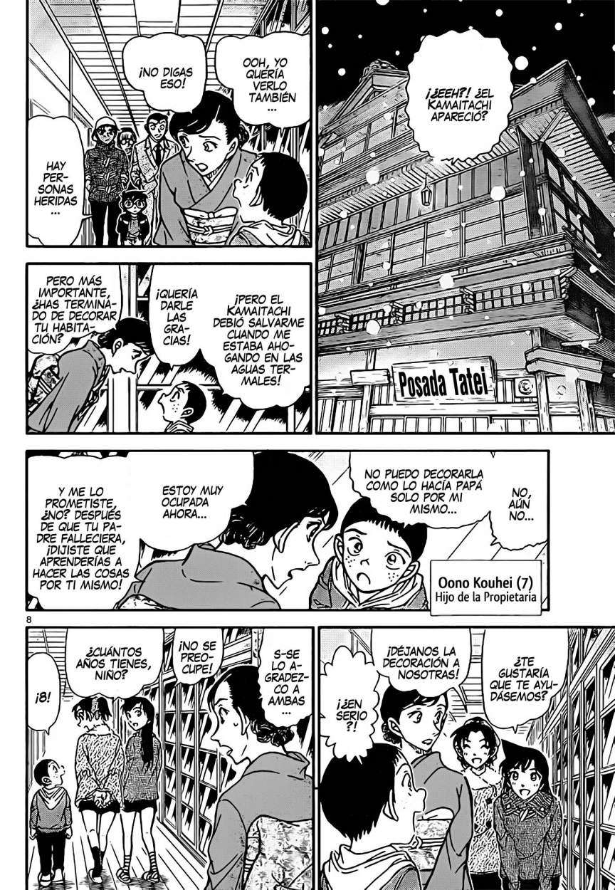 Detective Conan Capitulo 910: El asesino Kamaitachi página 9