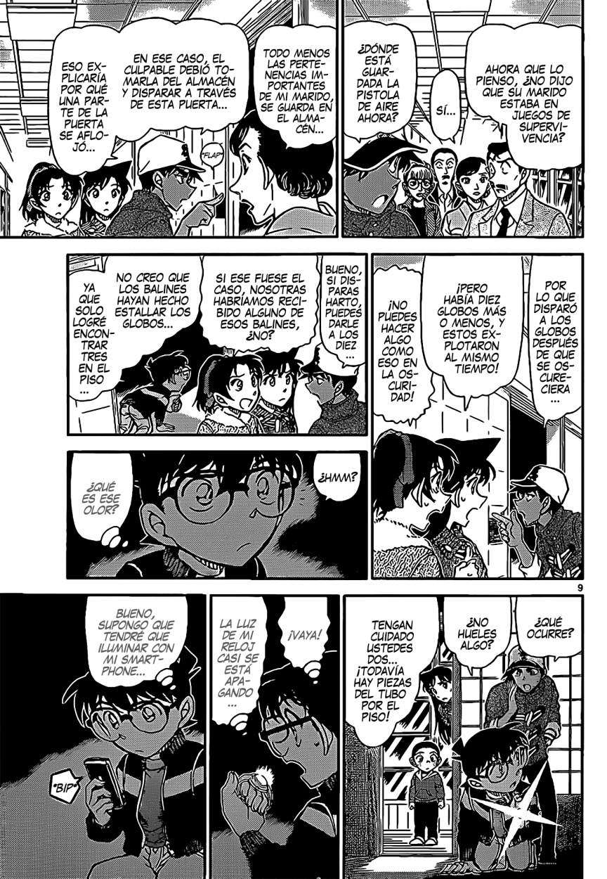 Detective Conan Capitulo 911: La ruta de acceso del Kamaitachi página 10