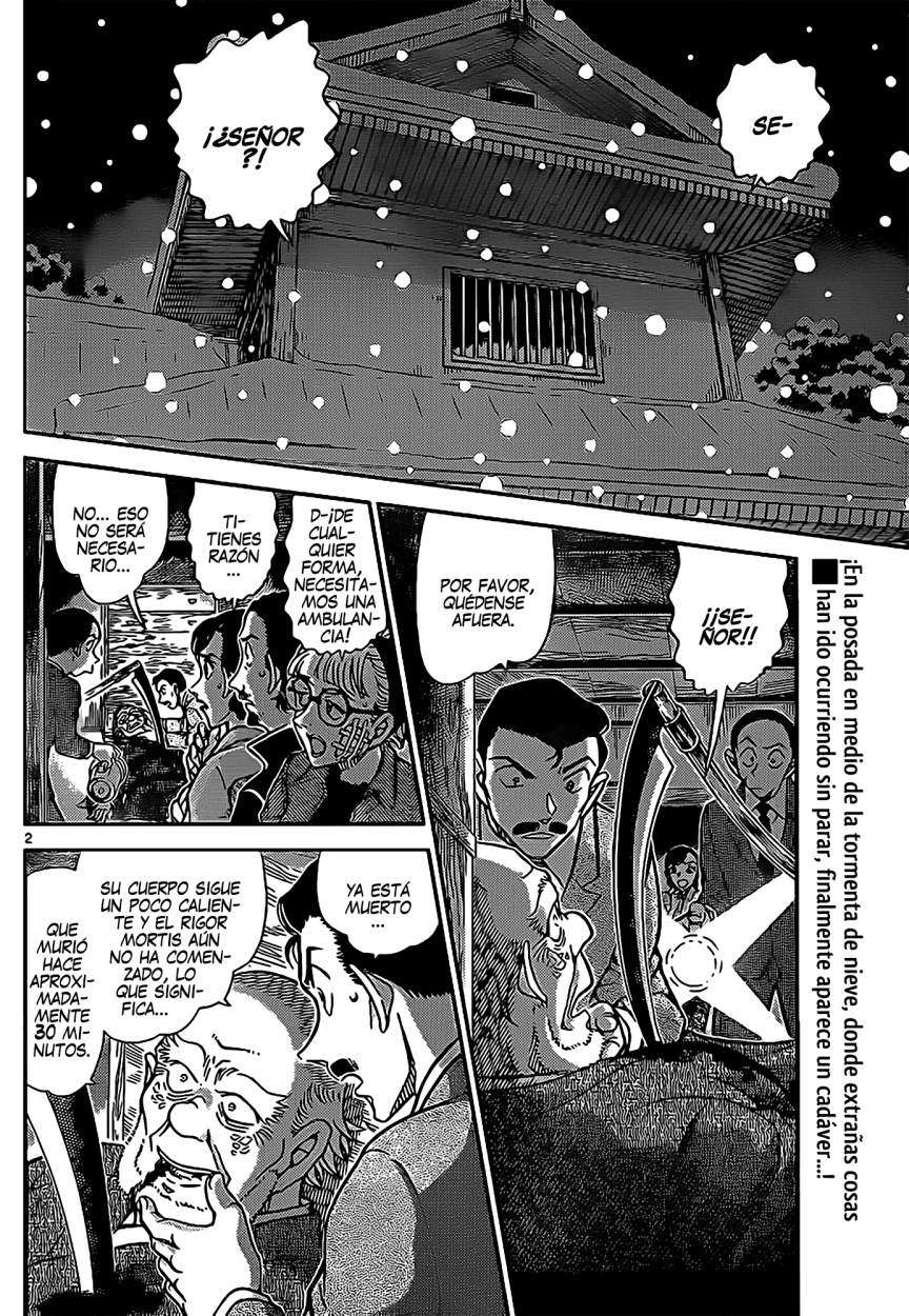Detective Conan Capitulo 911: La ruta de acceso del Kamaitachi página 3