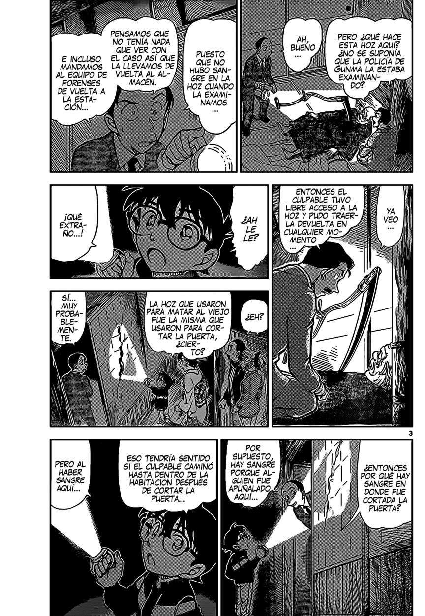 Detective Conan Capitulo 911: La ruta de acceso del Kamaitachi página 4