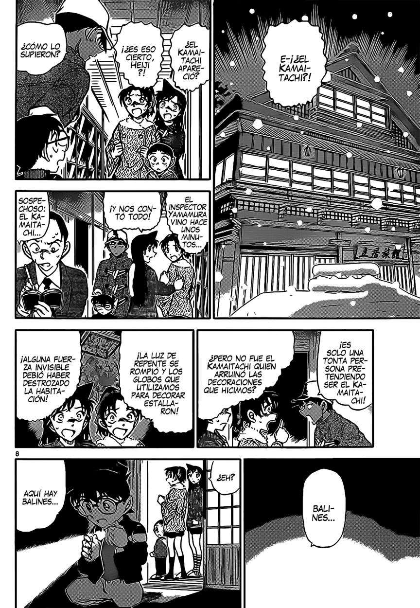 Detective Conan Capitulo 911: La ruta de acceso del Kamaitachi página 9