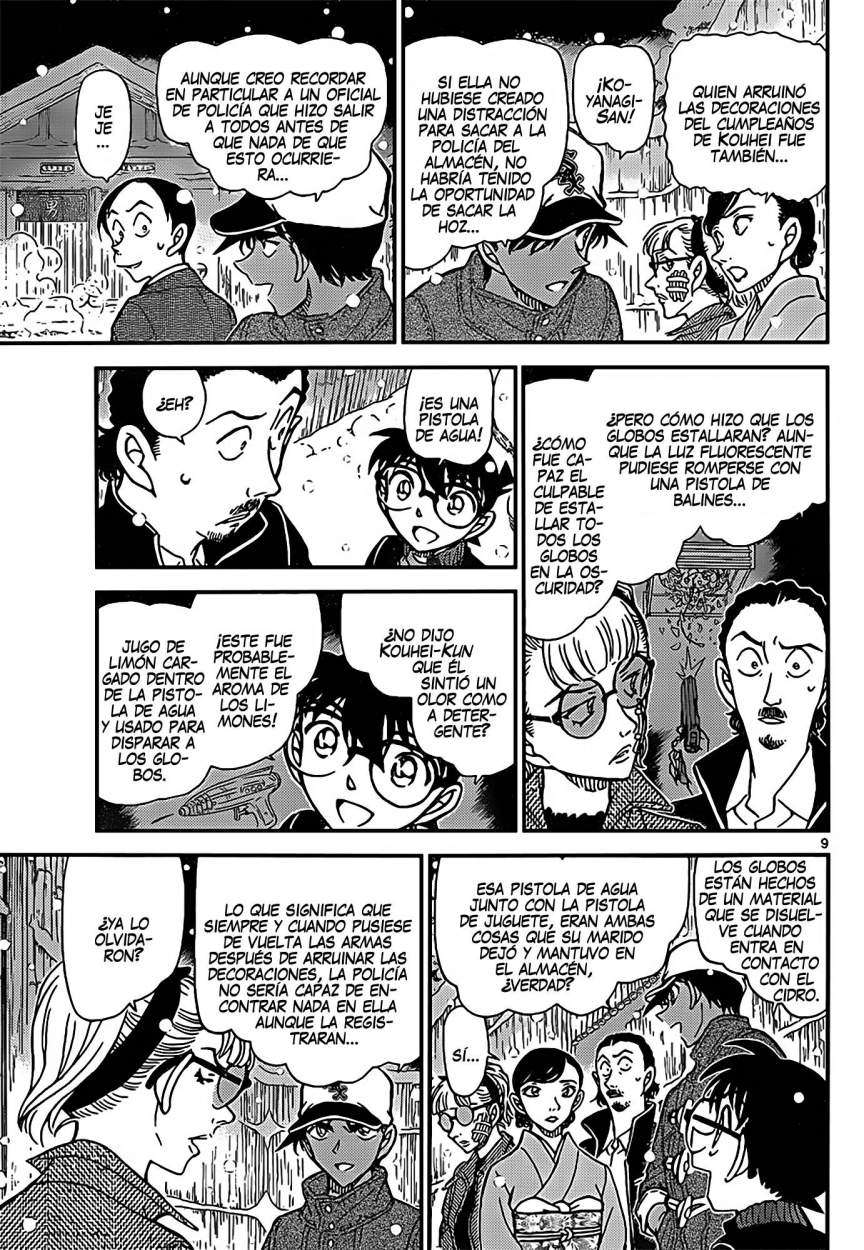 Detective Conan Capitulo 912: El desenlace del Kamaitachi página 10