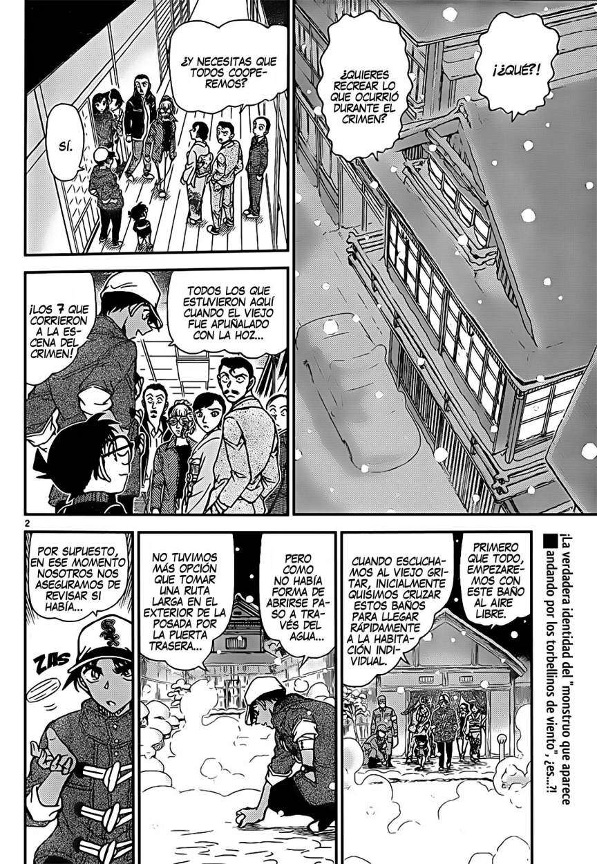 Detective Conan Capitulo 912: El desenlace del Kamaitachi página 3