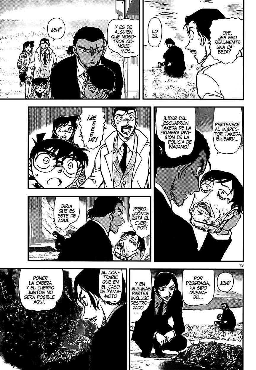 Detective Conan Capitulo 913: Pájaro Carpintero página 14