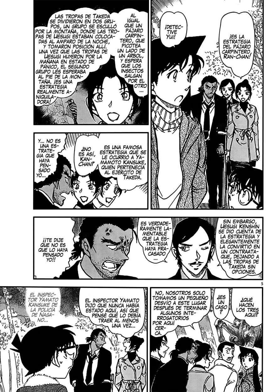 Detective Conan Capitulo 913: Pájaro Carpintero página 6