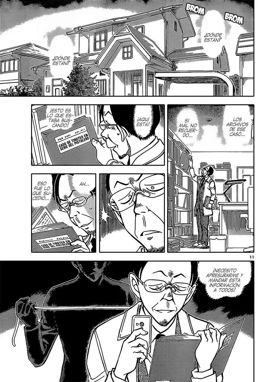 Detective Conan Capitulo 914: Huellas y la Asociación del Pájaro Carpintero página 12