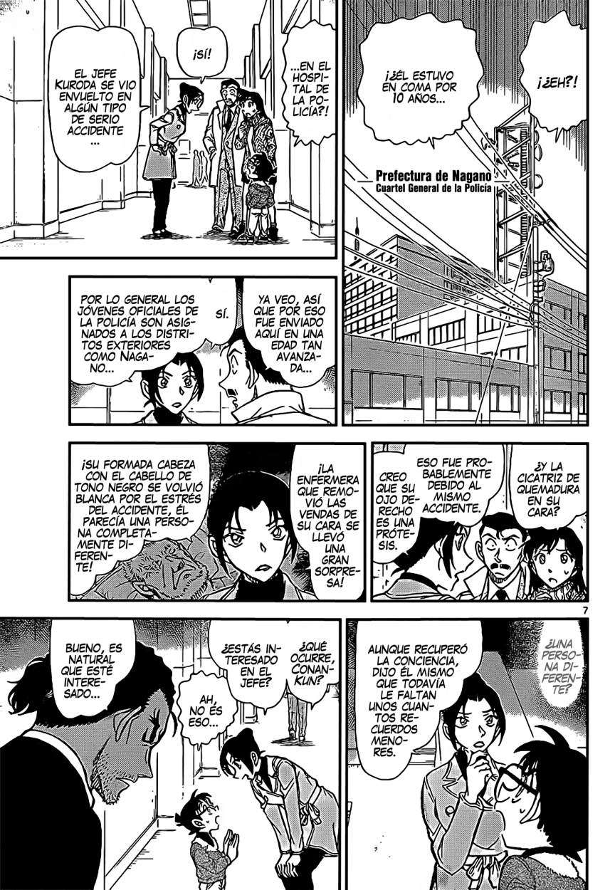 Detective Conan Capitulo 914: Huellas y la Asociación del Pájaro Carpintero página 8