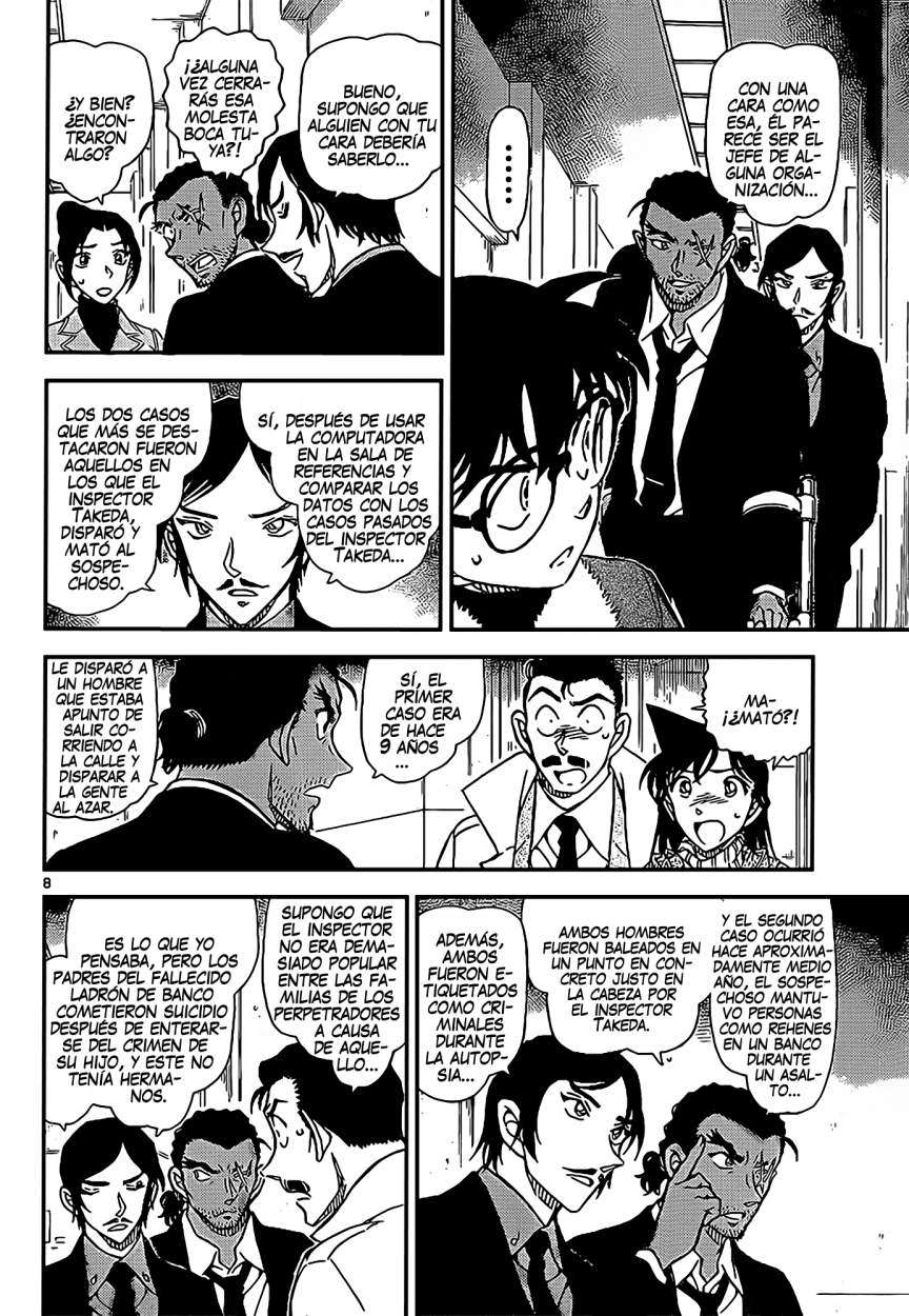 Detective Conan Capitulo 914: Huellas y la Asociación del Pájaro Carpintero página 9