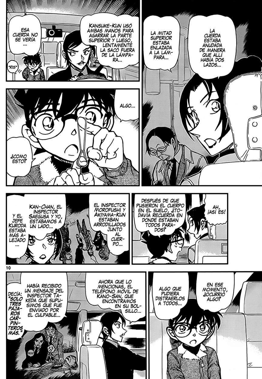 Detective Conan Capitulo 916: El pasado fluye como la corriente del agua página 11