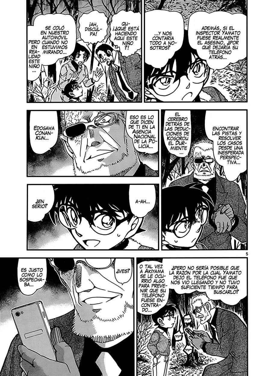 Detective Conan Capitulo 916: El pasado fluye como la corriente del agua página 6