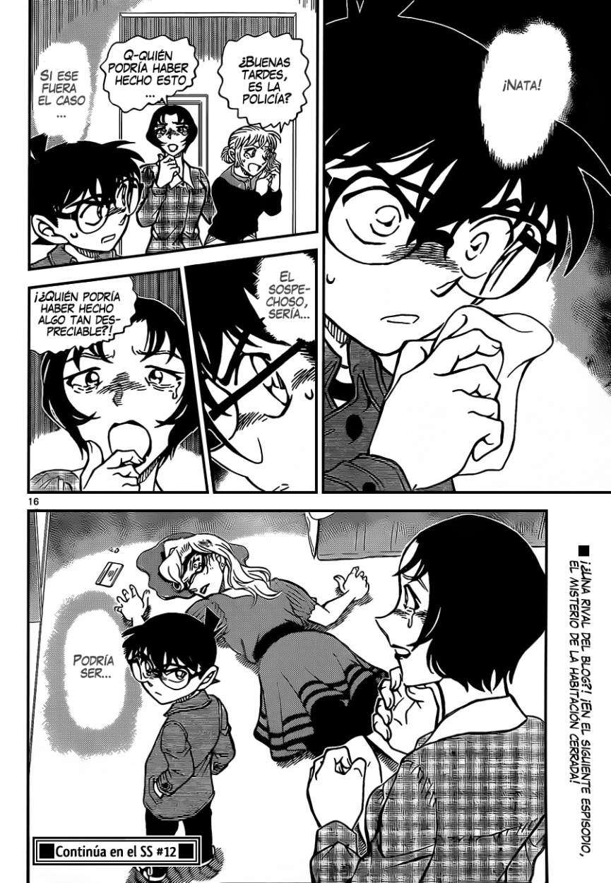 Detective Conan Capitulo 918: Blog página 17