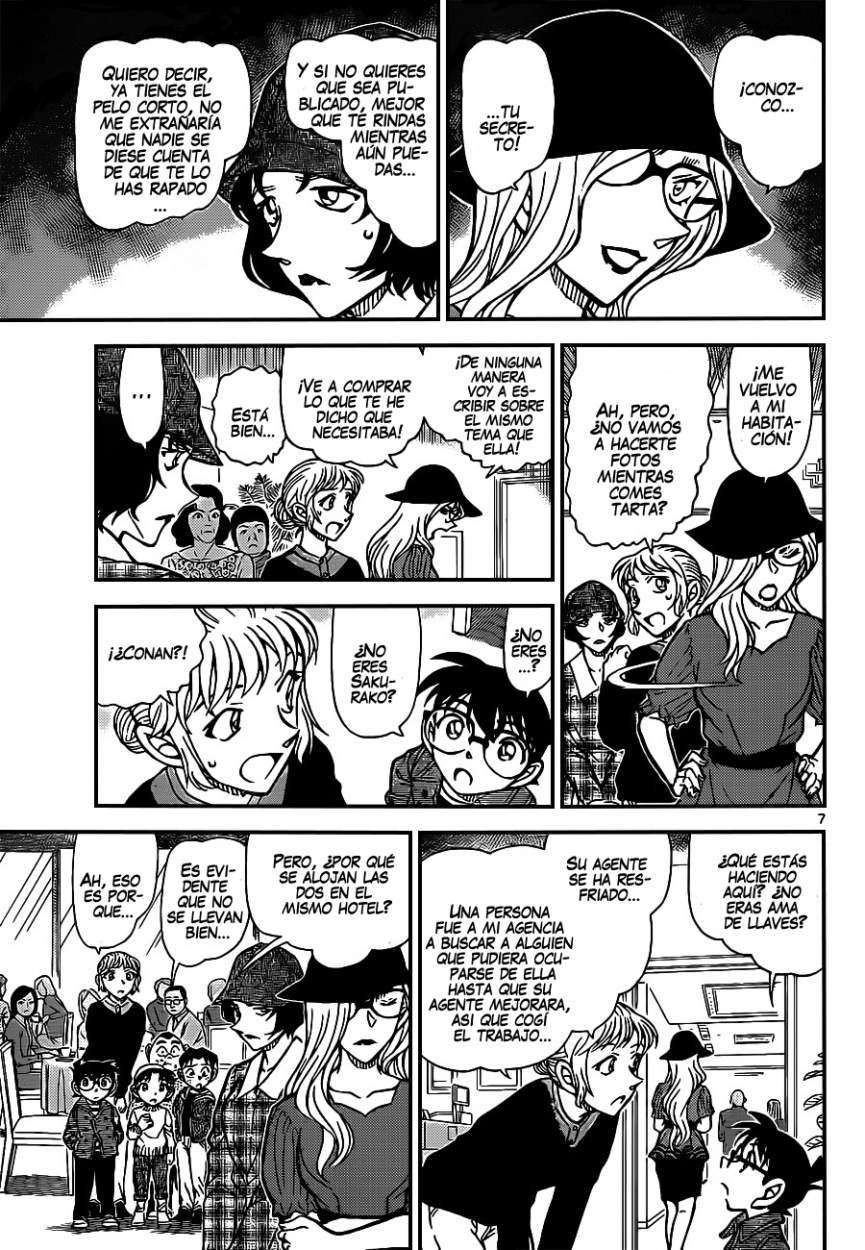 Detective Conan Capitulo 918: Blog página 8
