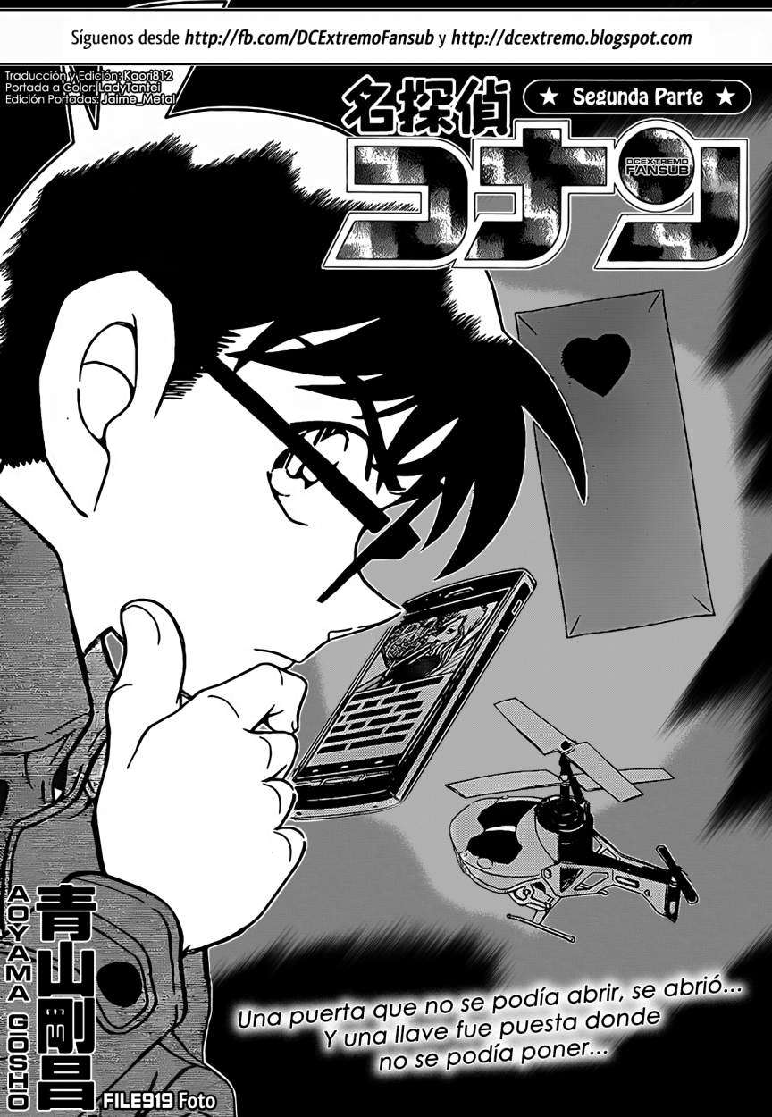 Detective Conan Capitulo 919: Foto página 2