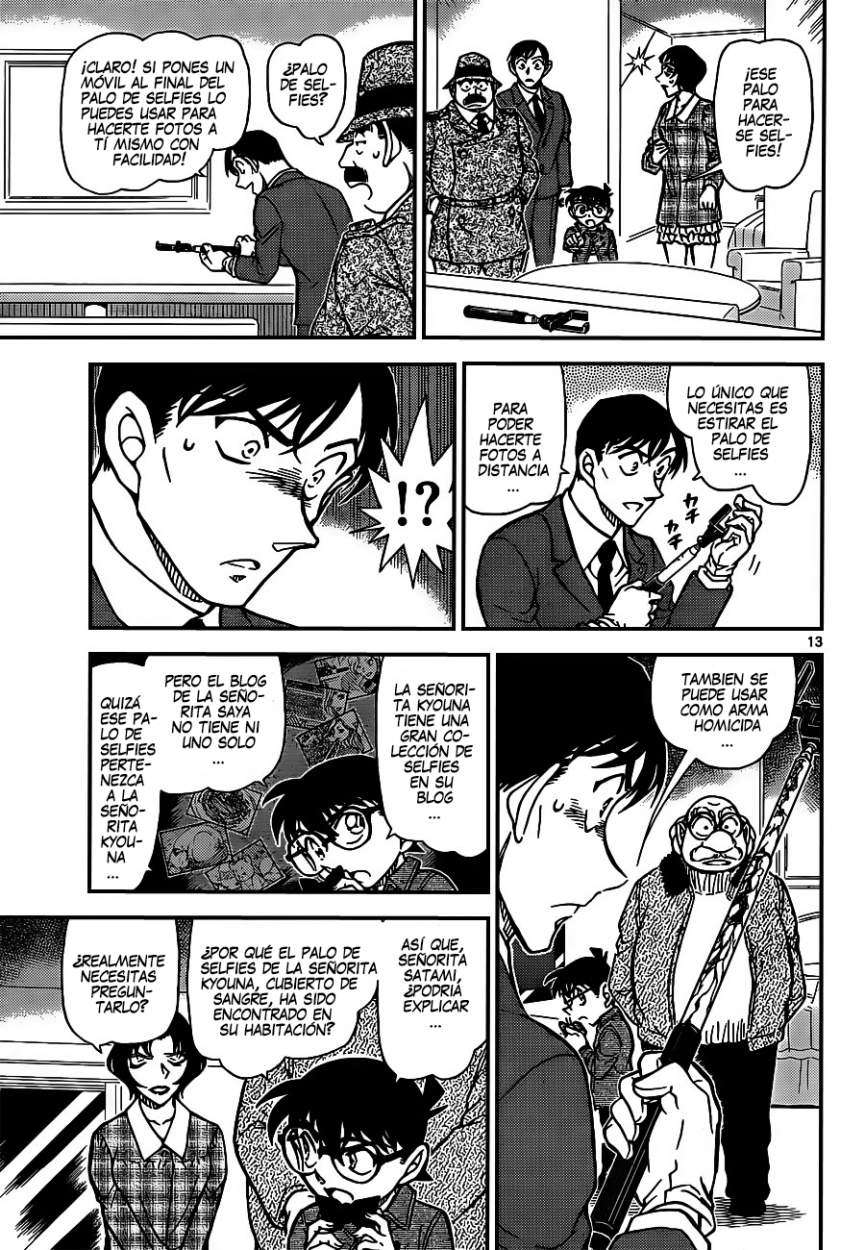 Detective Conan Capitulo 920: Selfie página 14