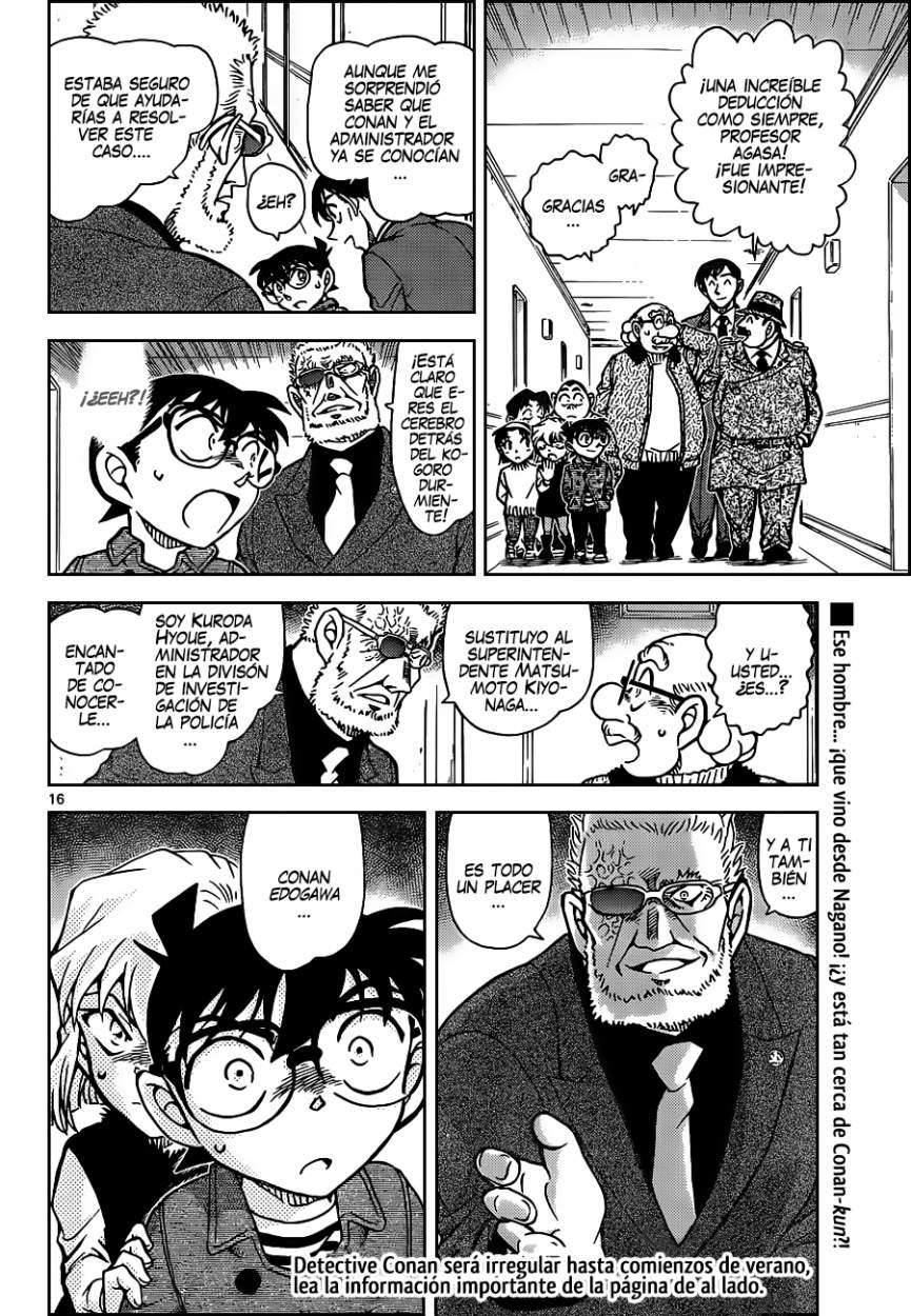 Detective Conan Capitulo 920: Selfie página 17