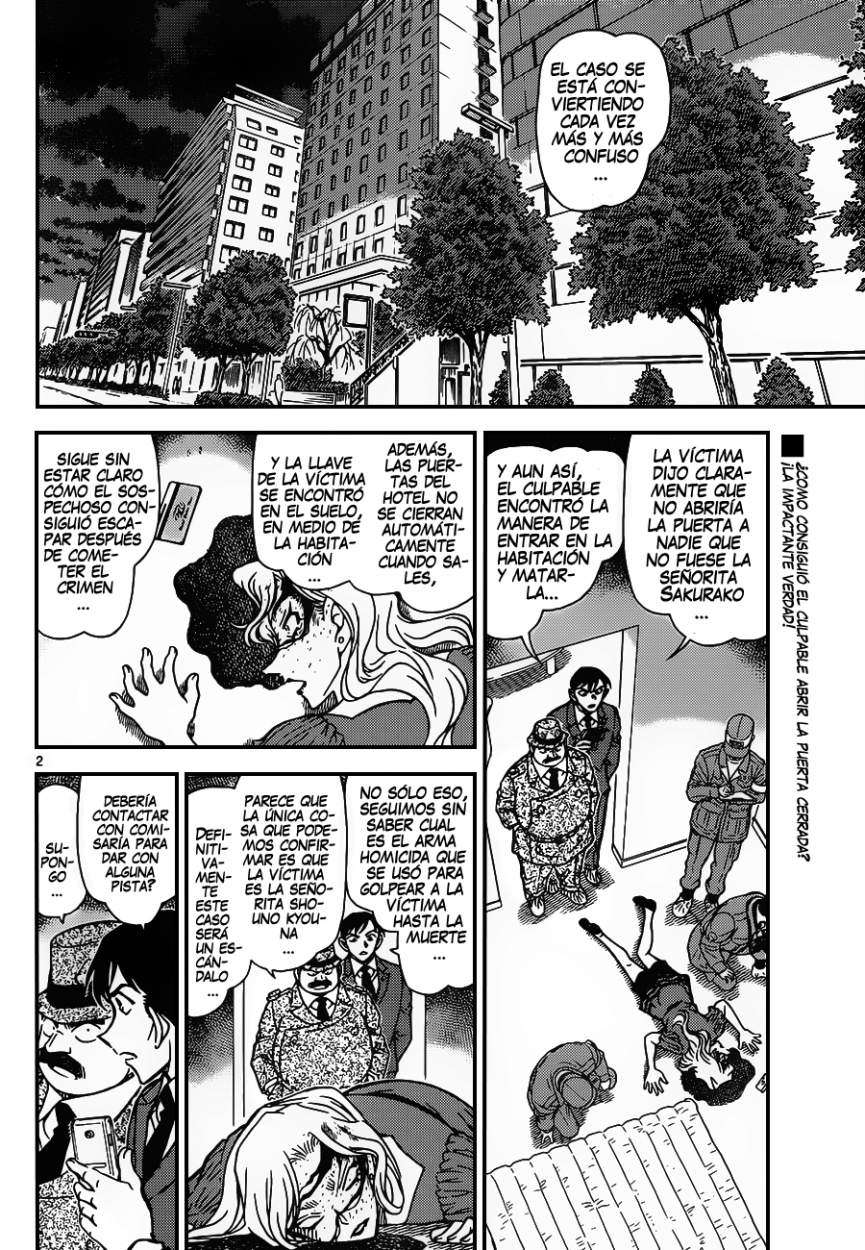 Detective Conan Capitulo 920: Selfie página 3