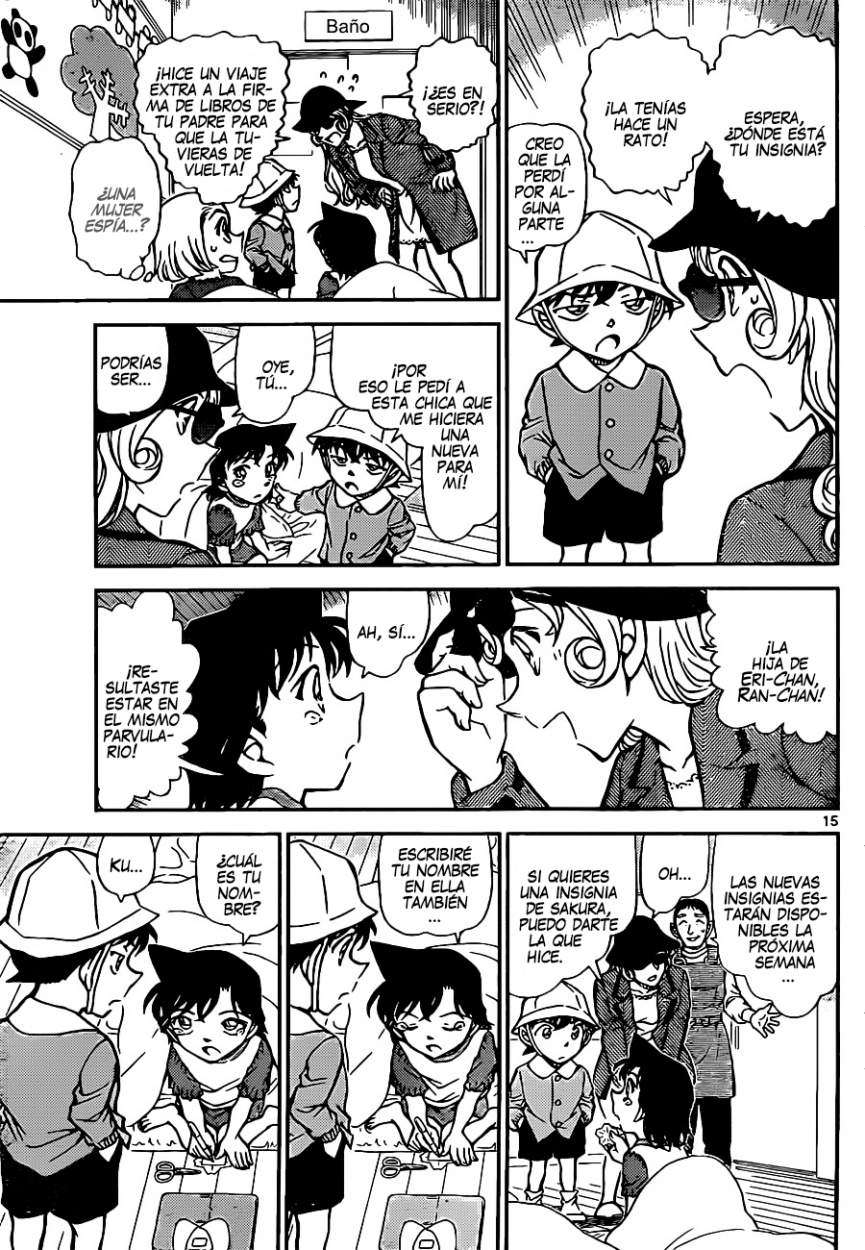 Detective Conan Capitulo 921: Ran Girl (Primera Parte) página 15