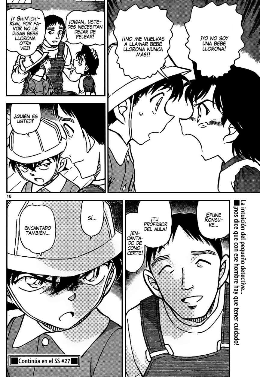Detective Conan Capitulo 923: Shin'ichi Boy (Primera Parte) página 16