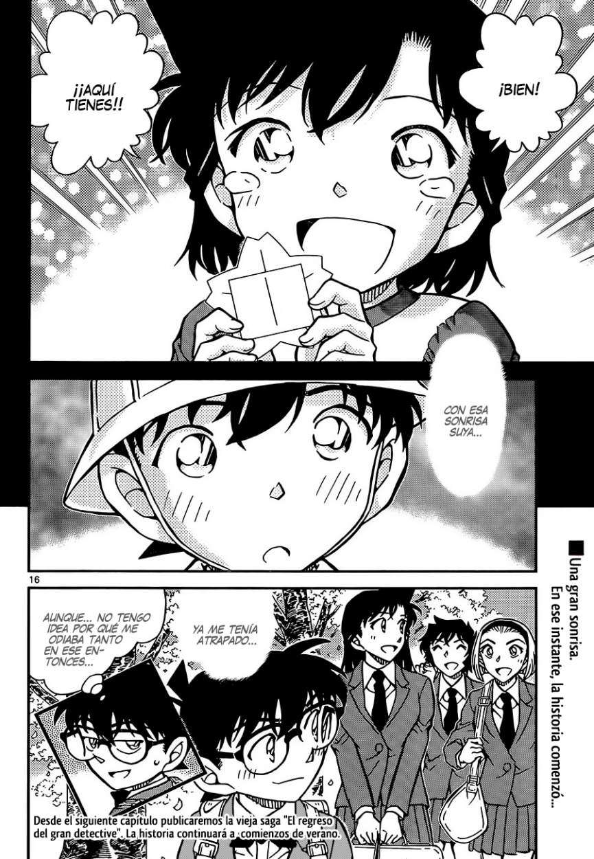 Detective Conan Capitulo 924: Shin'ichi Boy (Segunda Parte) página 16