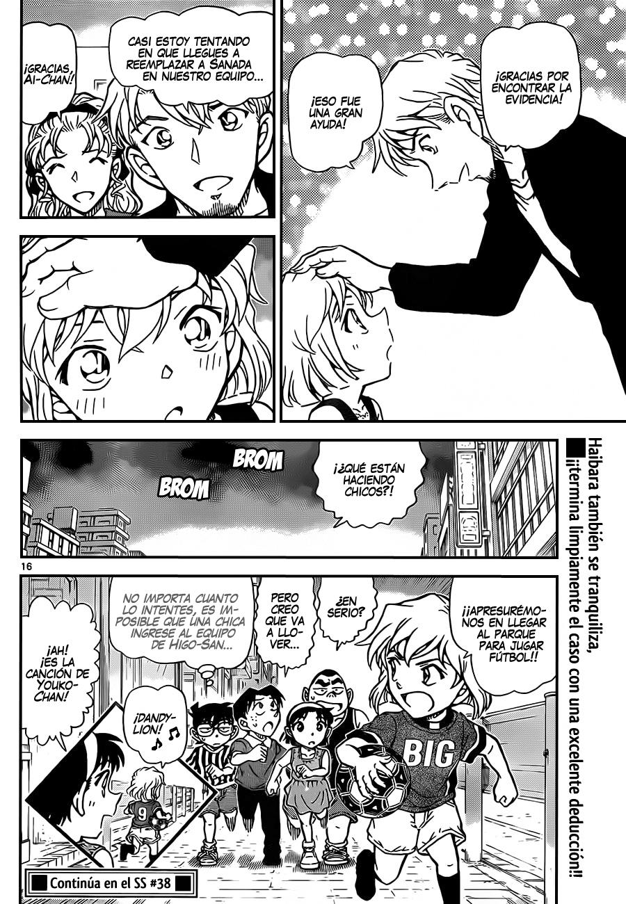 Detective Conan Capitulo 927: Ilusión en el cuarto trasero página 17