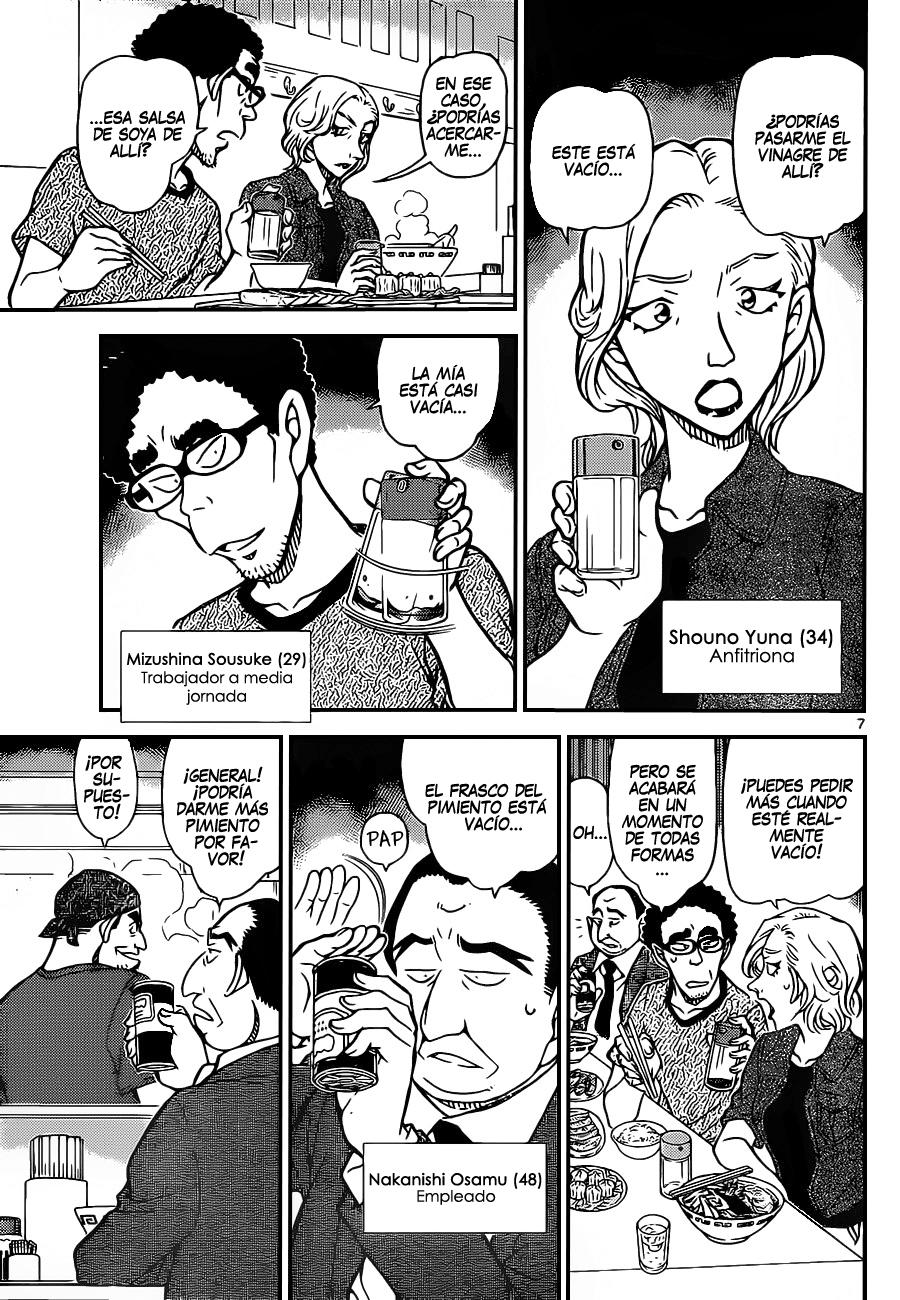 Detective Conan Capitulo 928: Los curiosos clientes del restaurant de Raamen página 8