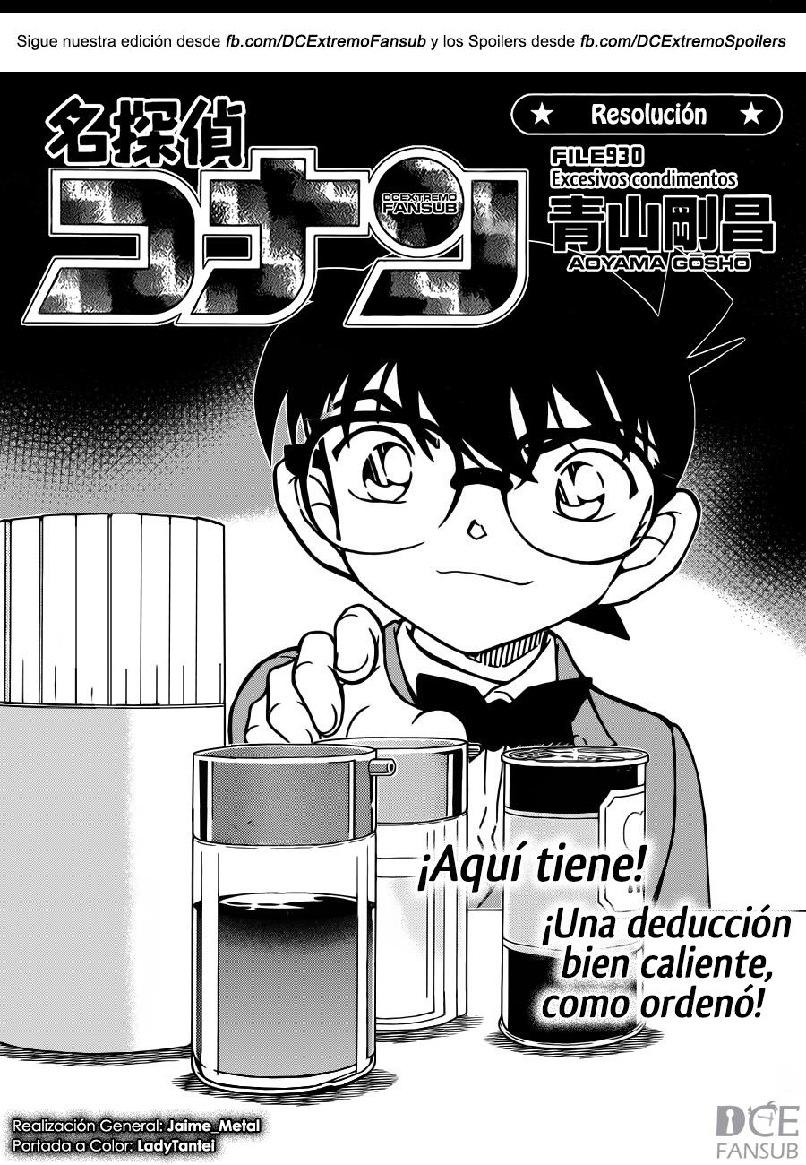 Detective Conan Capitulo 930: Demasiado aliño página 2