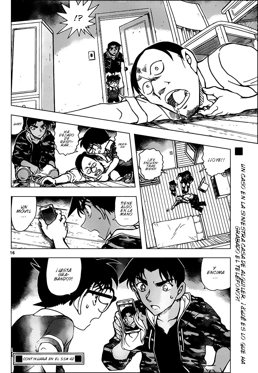 Detective Conan Capitulo 931: La espada Zombie página 17