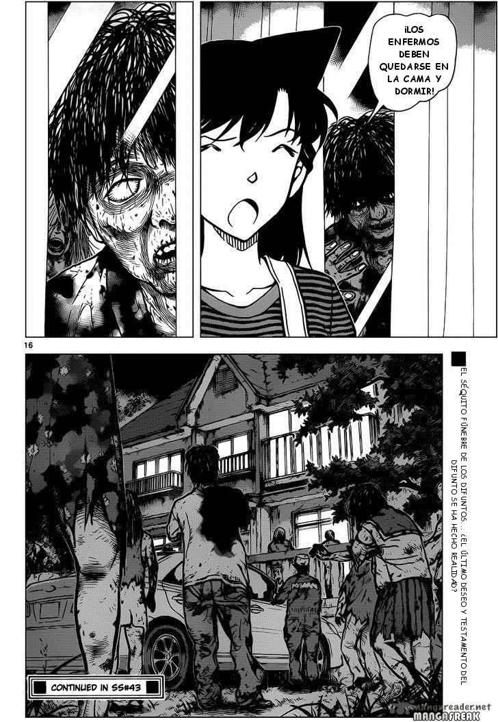 Detective Conan Capitulo 932: El séquito fúnebre de los difuntos página 17