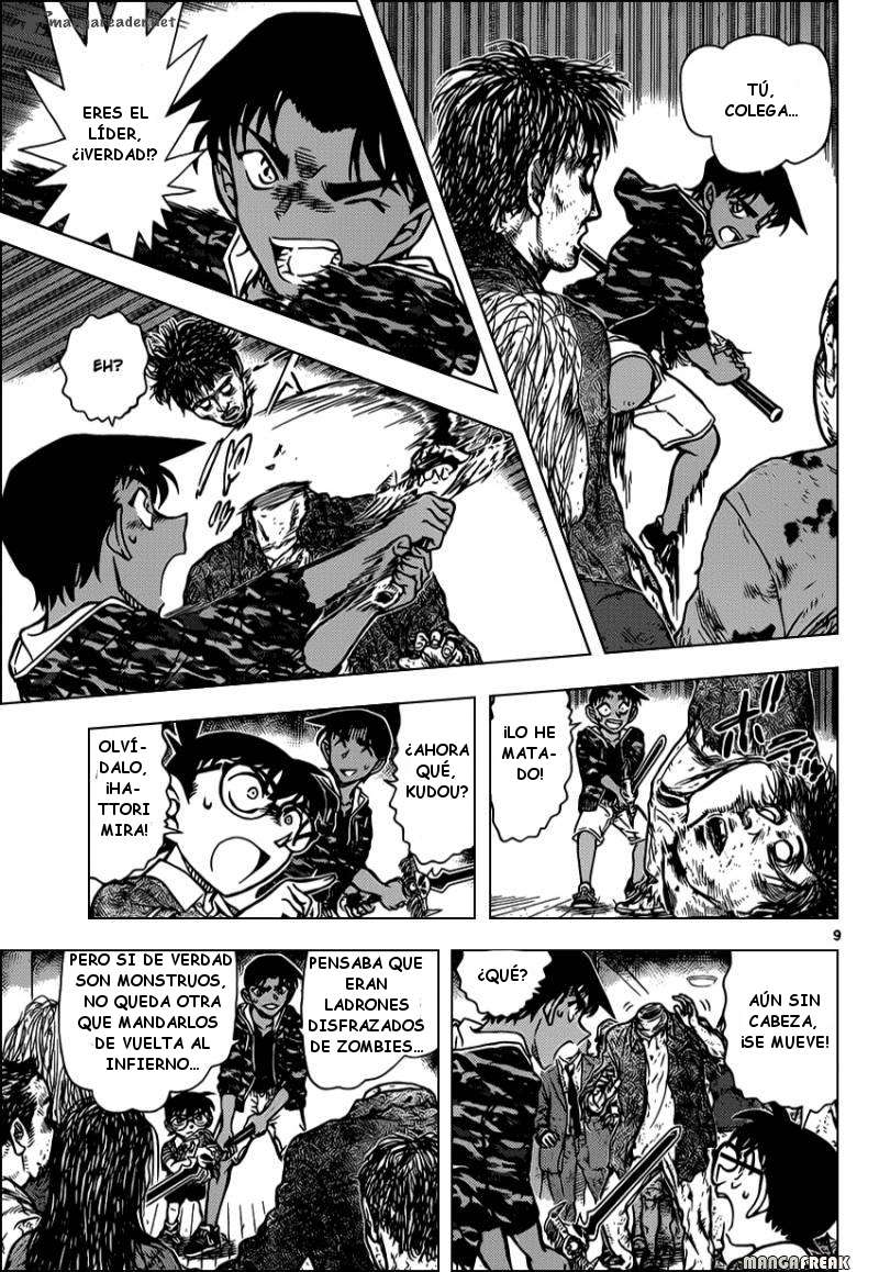 Detective Conan Capitulo 933: Zombies devoradores de hombres página 10