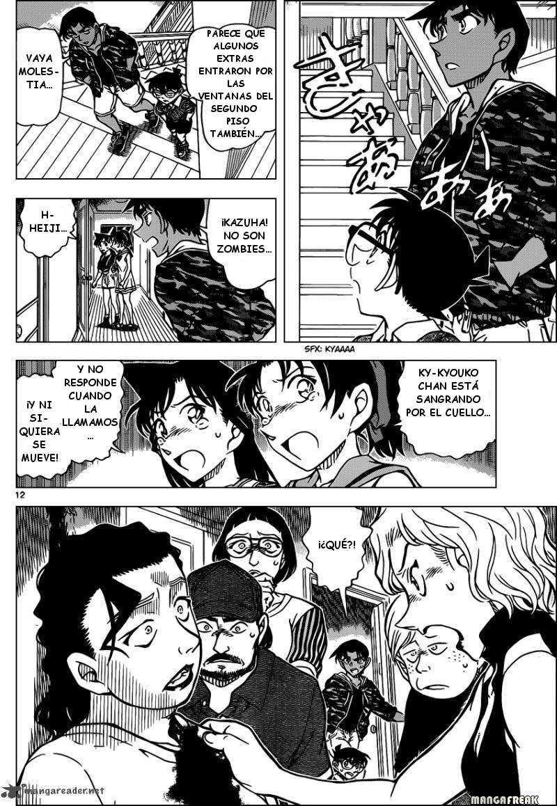 Detective Conan Capitulo 933: Zombies devoradores de hombres página 13