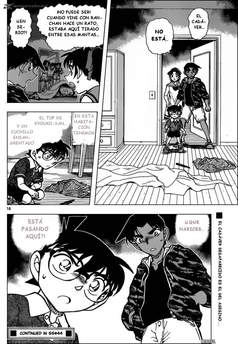 Detective Conan Capitulo 933: Zombies devoradores de hombres página 17