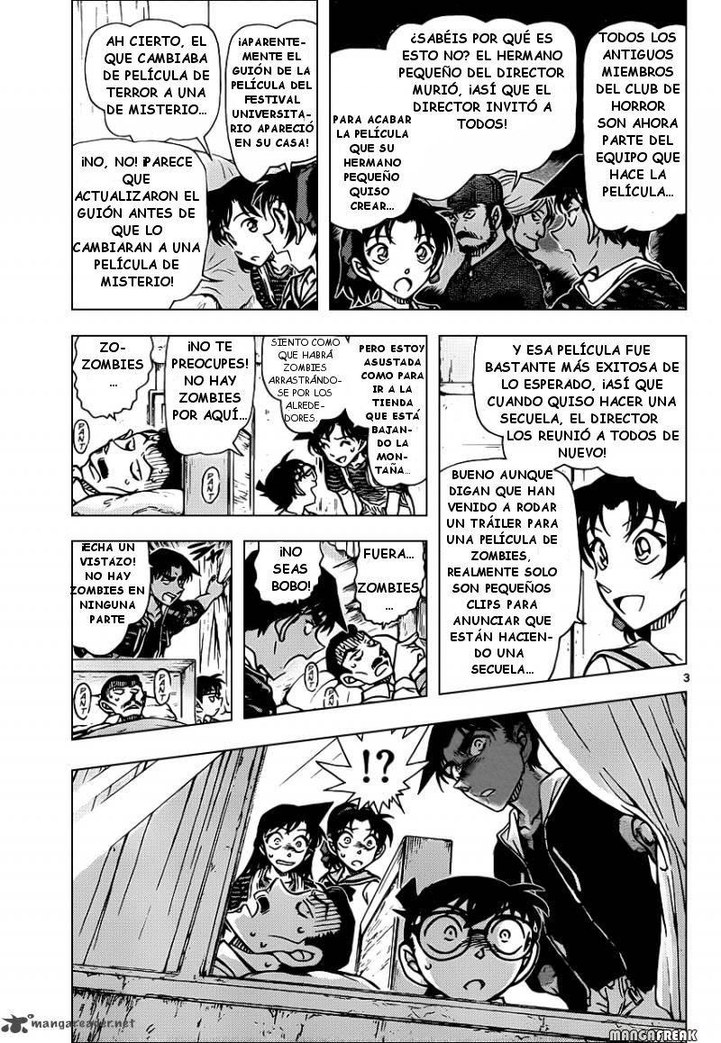 Detective Conan Capitulo 933: Zombies devoradores de hombres página 4