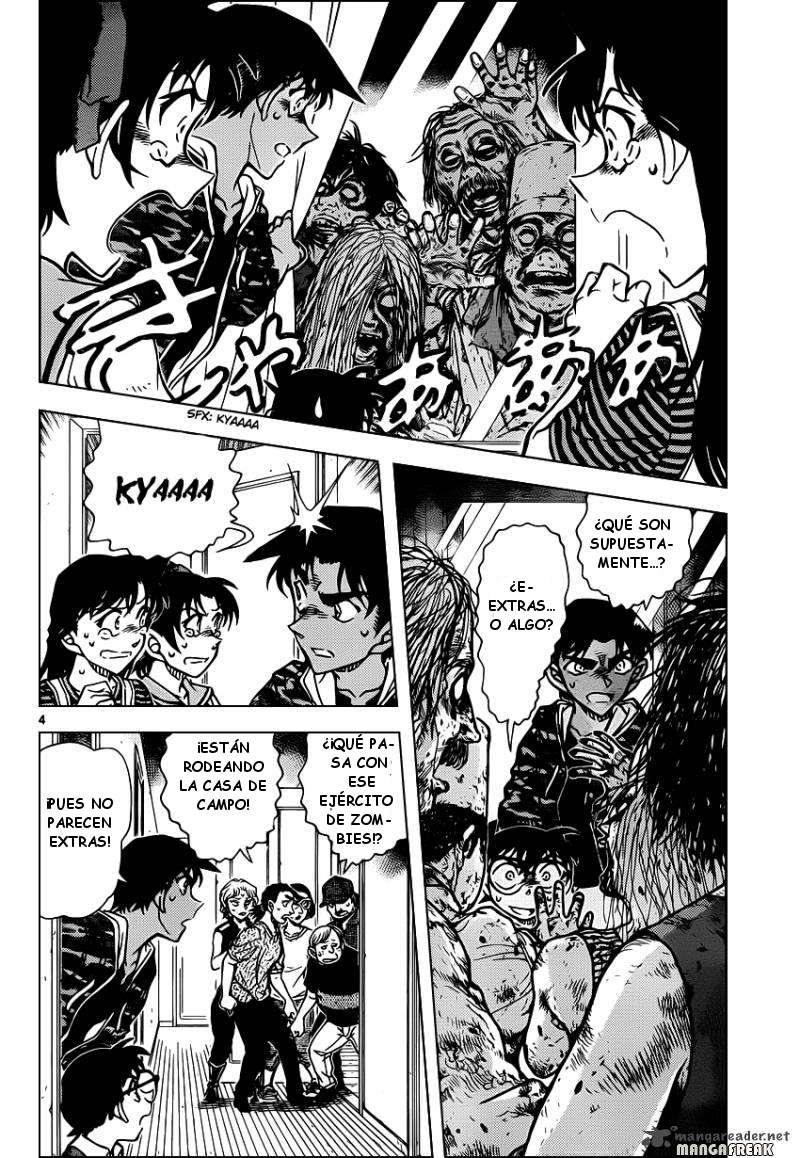 Detective Conan Capitulo 933: Zombies devoradores de hombres página 5