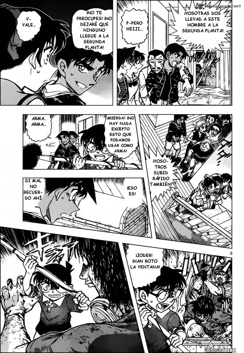 Detective Conan Capitulo 933: Zombies devoradores de hombres página 6