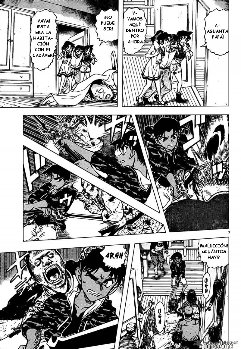 Detective Conan Capitulo 933: Zombies devoradores de hombres página 8